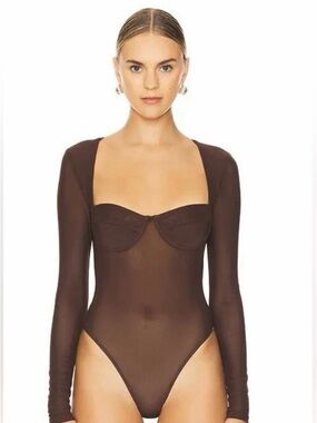 Bardot Carter Mesh Bodysuit